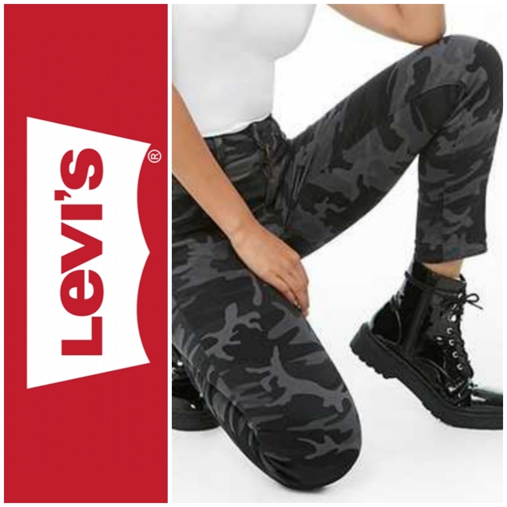 Levis 711 Skinny Camo Jeans (26)
